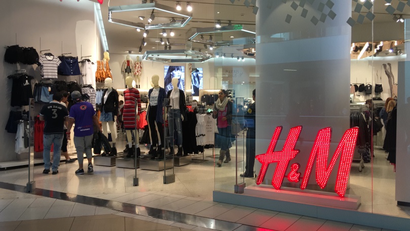 H&M en Costanera Center Santiago de Chile